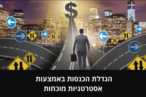 הגדלת הכנסות באמצעות אסטרטגיות מוכחות